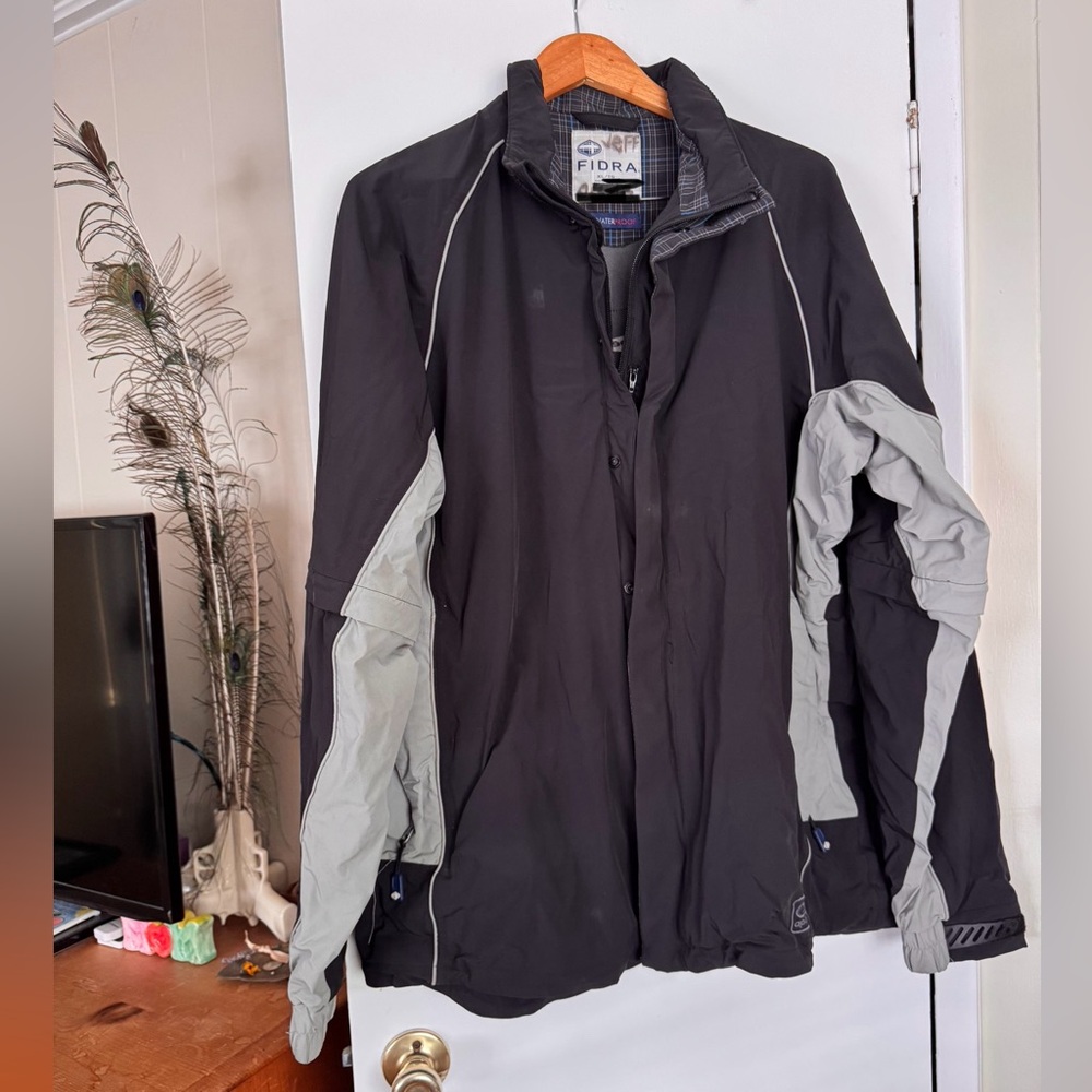 Fidra Waterproof Plaid Jacket